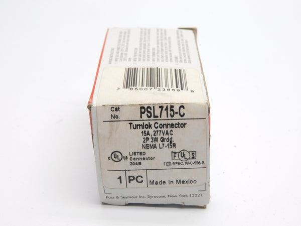PASS&SEYMOUR LEGRAND PSL715-C 277VAC 15A NSMP