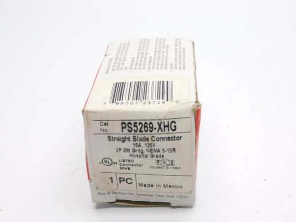 PASS&SEYMOUR LEGRAND PS5269-XHG 125V 15A NSMP