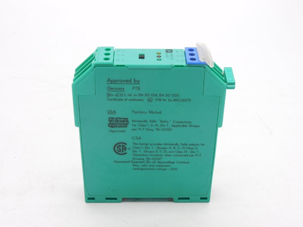 PEPPERL+FUCHS KHD2-SR-EX1.2S.P 33744S 250VAC 2A NSNP