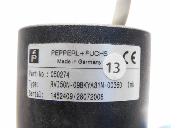 PEPPERL+FUCHS RVI50N-09BKYA31N-00360 050274 NSNP
