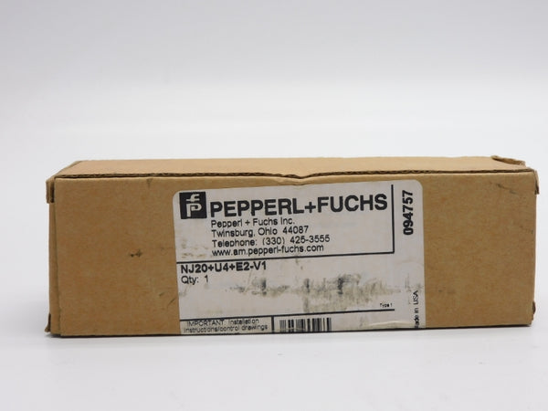 PEPPERL+FUCHS NJ20+U4+E2-V1 094757 10-60VDC 2A NSMP