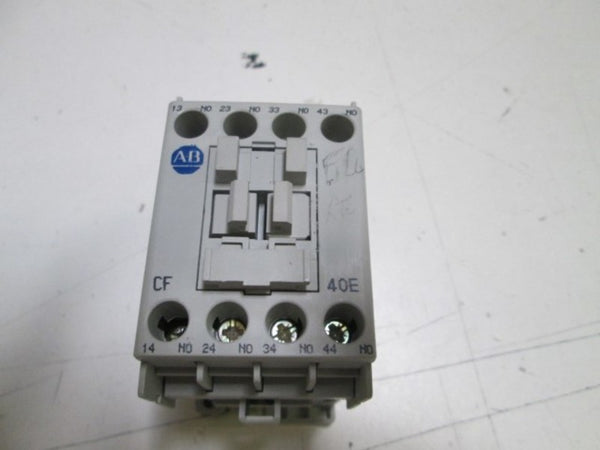 ALLEN BRADLEY CONTROL RELAY 110/120V 700-CF SER. A  UNMP