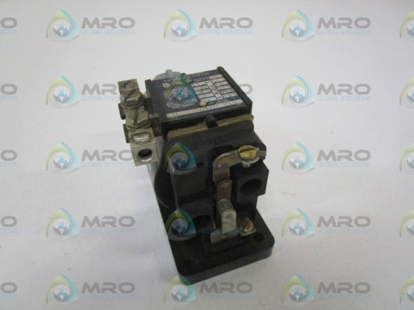 ALLEN BRADLEY OVERLOAD RELAY MAGNETIC 810-A09AB SER. B  UNMP
