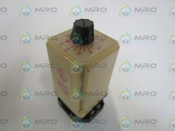 AGASTAT 120VAC .33-10M TIMING RELAY SCCLA032XXALXA  NSNP