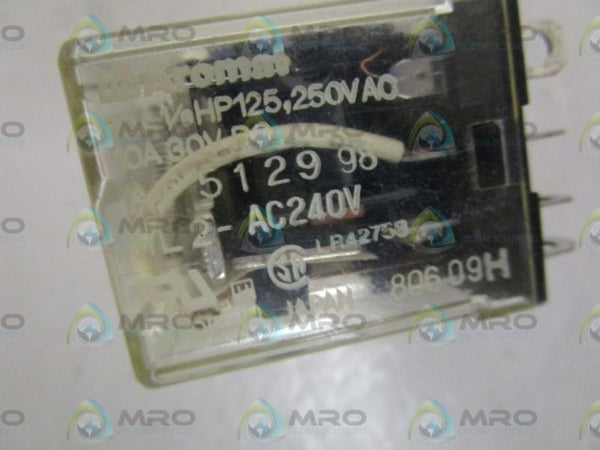 AROMAT AP512998 240V RELAY  UNMP