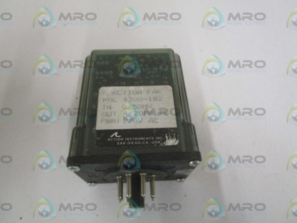 ACTION PAK 4300-182 RELAY 120VAC  NSNP
