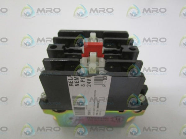 ALLEN BRADLEY 700-N800A24 SER. C CONTROL RELAY (AS PICTURED)  NSNP