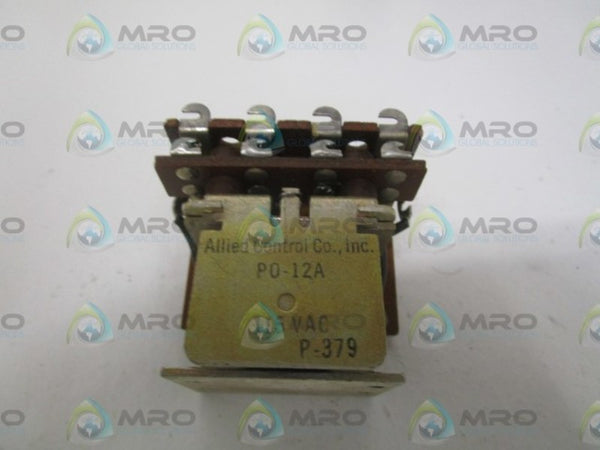 ALLIED P0-12A RELAY 115VAC  NSNP