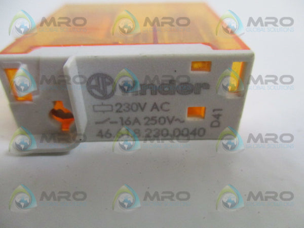 FINDER 46.618.230.0040 RELAY 230VAC UNMP