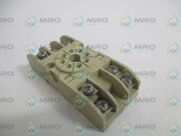 ELECTROMATIC S408 RELAY SOCKET UNMP