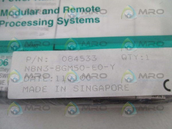 PEPPERL+FUCHS NBN3-8GM50-E0-Y NSMP