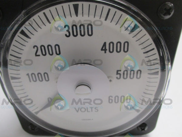 YOKOGAWA 103021PZ-UP7 PANEL METER 0-600V VAC (AS PICTURED) NSNP