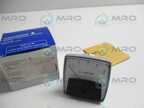 YOKOGAWA 250240LS-LS7 PANEL METER 0-5 ACA NSMP