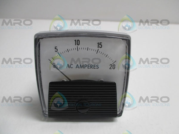 YOKOGAWA 250240NG-NG7/UL PANEL METER 0-20 ACA NSMP