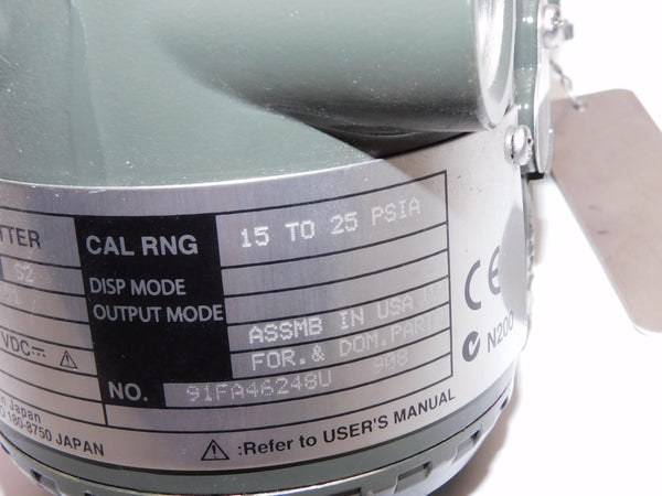 YOKOGAWA EJA510A-EAS7N-02EE/FF1/D1 UNMP