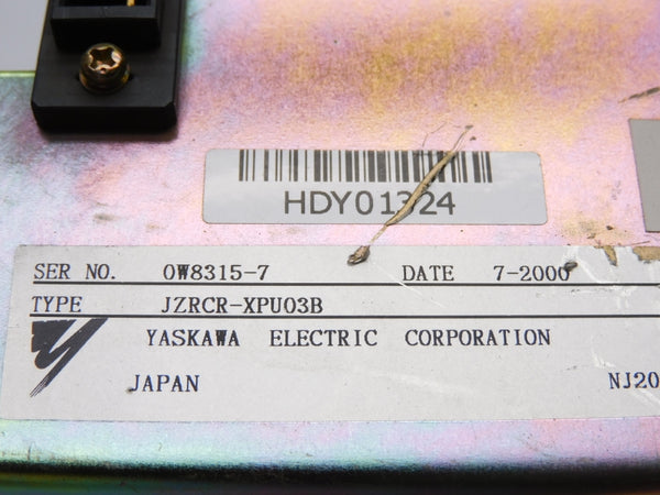 YASKAWA JZRCR-XPU03B (AS PICTURED) NSNP