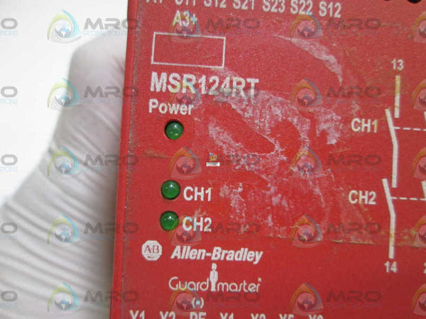 ALLEN BRADLEY SAFETY RELAY 440R-G23110 SERIES A  UNMP