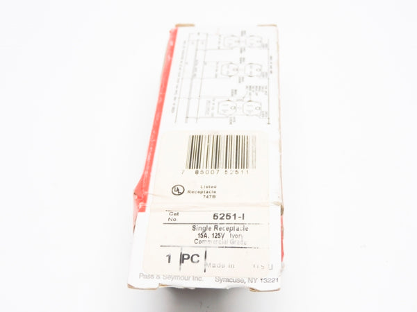 PASS&SEYMOUR LEGRAND 5251-I (IVORY) NSMP