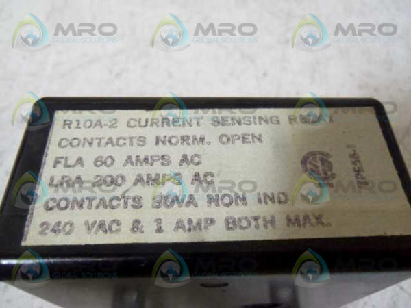 JOHNSON CONTROLS R10A-2 RELAY  NSMP