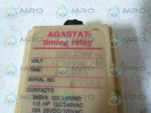 AGASTAT SSC32AFA TIME DELAY RELAY  UNMP