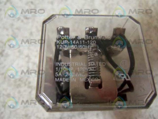 POTTER & BRUMFIELD KUP-14A11-120 RELAY  NSNP