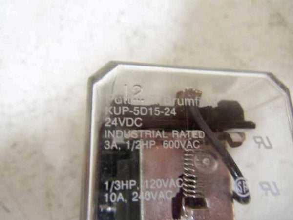 POTTER & BRUMFIELD KUP-5D15-24 RELAY 24VDC  NSNP