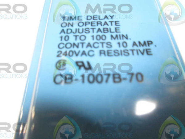 POTTER & BRUMFIELD CB-1007B-70 TIME DELAY RELAY  NSMP