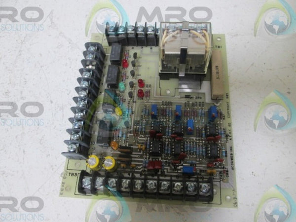 ACCUWEB PCB3023 PC RELAY BOARD ASSEMBLY  UNMP