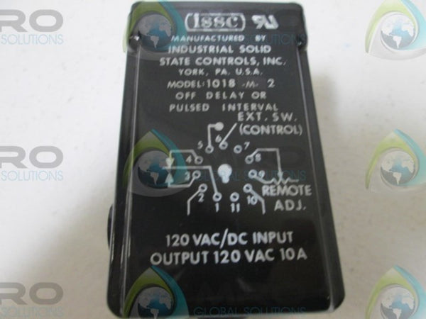 ISSC 1018-M-2 OFF DELAY RELAY  NSMP