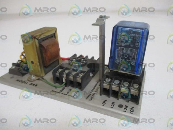 BANNER ENGINEERING MODEL BRB RELAY CONTROL BASE UNMP
