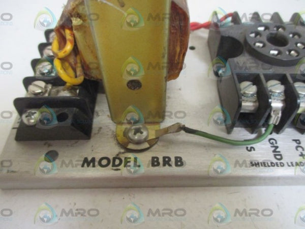 BANNER ENGINEERING MODEL BRB RELAY CONTROL BASE UNMP