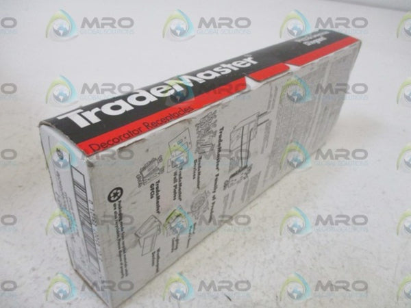 LOT OF 10 PASS & SEYMOUR 885-I DECORATOR RECEPTACLE NSFS