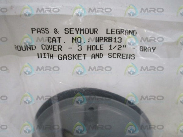 PASS & SEYMOUR WPRB13 WEATHERPROOF LAMP COVER NSNP IN A FACTORY BAG