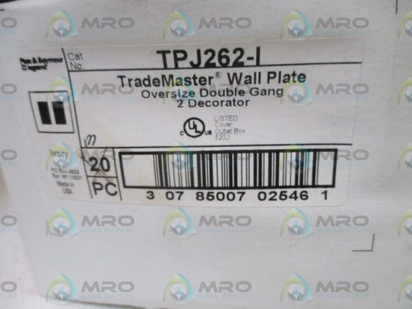LOT OF 13 PASS & SEYMOUR TPJ262-I WALL PLATE NSMP