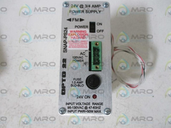 OPTO 22 SNAP-PS24 POWER SUPPLY NSMP