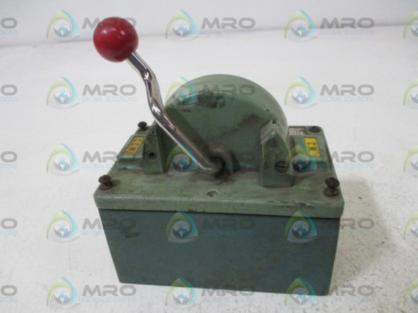 HUBBELL TYPE 4211 1188M1S MASTER SWITCH CONTROL UNMP