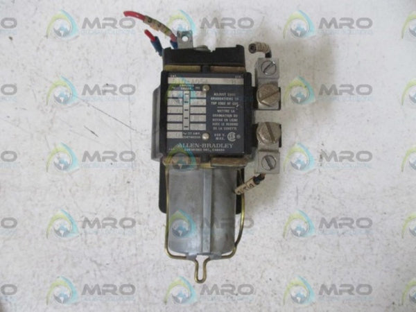 ALLEN BRADLEY 810-A05A SER.B INVERSE TIME CURRENT RELAY UNMP