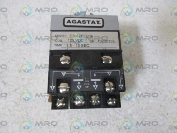 AGASTAT E7012PC004 TIMING RELAY (AS PICTURED) UNMP