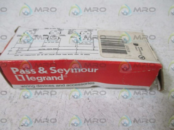 PASS & SEYMOUR 5851-CN SINGLE RECEPTACLE NSMP
