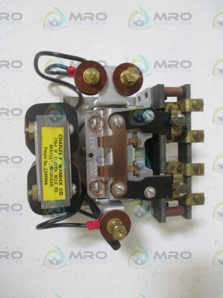 CHARLES WARRICK CO. TYPE 202 RELAY  NSMP