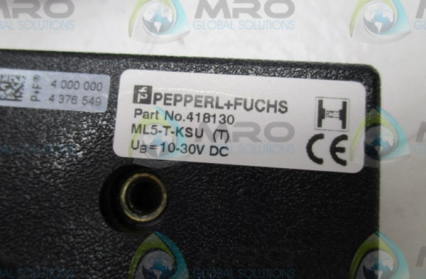 PEPPERL+FUCHS ML5-TKSU 418130 PHOTOELECTRIC AUTOMATION SENSOR NSMP
