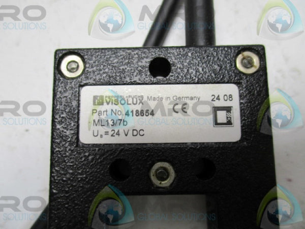 PEPPERL+FUCHS ML13/7B 418654 PHOTOELECTRIC AUTOMATION SENSOR UNMP
