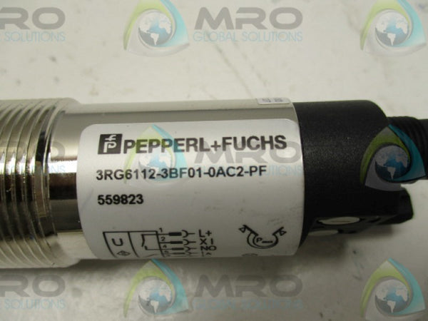 PEPPERL+FUCHS 3RG6112-3BF01-0AC2-PF ULTRASONIC SENSOR NSNP