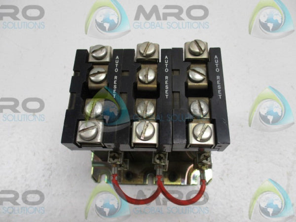 ALLEN BRADLEY 593-B0V16 SER. A OVERLOAD RELAY 120-600V UNMP