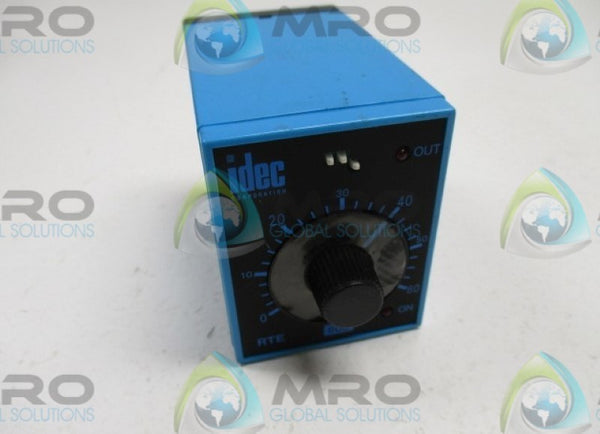 IDEC RTE-PN1 TIMER RELAY 0-60SECONDS 120VAC NSNP