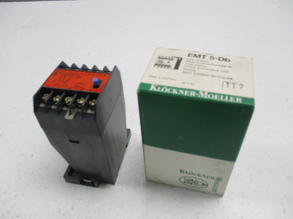 KLOCKNER MOELLER EMT5-DB-24VDC THERMISTOR OVERLOAD RELAY 24V NSMP