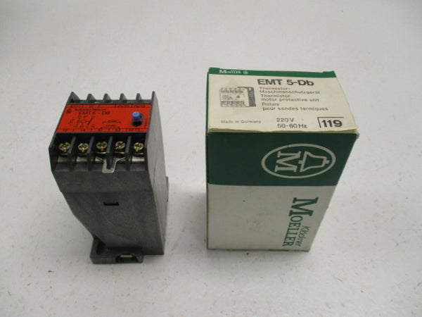 KLOCKNER MOELLER EMT5-DB-220 THERMISTOR OVERLOAD RELAY 220V NSMP