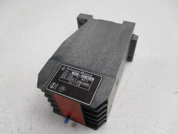 KLOCKNER MOELLER EMT5-DB-220 THERMISTOR OVERLOAD RELAY 220V NSMP
