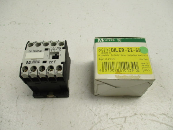 KLOCKNER MOELLER DILER-22-GI CONTACTOR RELAY 24VDC NSMP