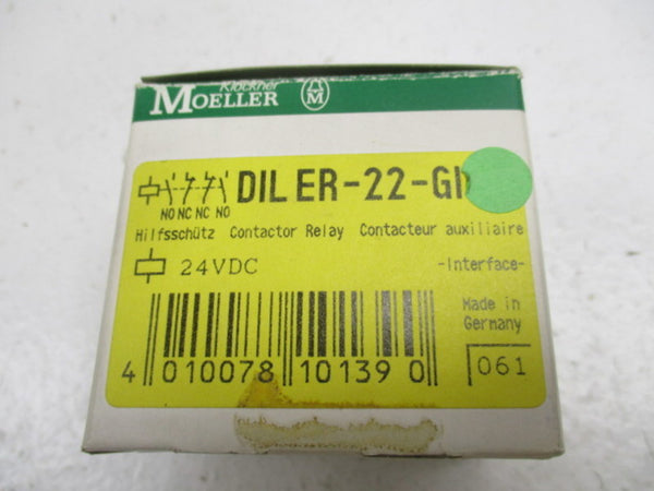 KLOCKNER MOELLER DILER-22-GI CONTACTOR RELAY 24VDC NSMP